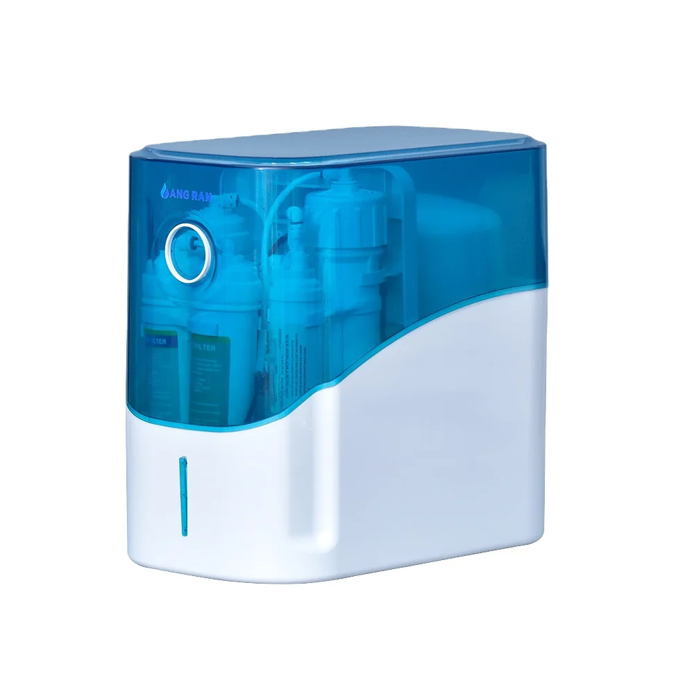 Under Counter Reverse Osmosis Water Dispenser Purifier Filter English Domestic Non Electric Ro System 8 Stage Laser Printing