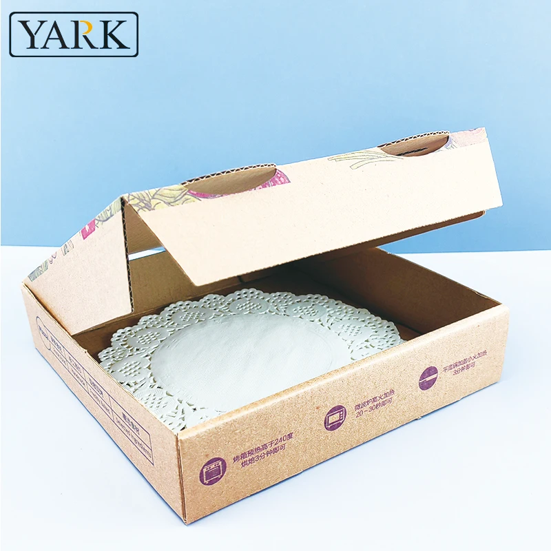 Manufacturer custom sandwich food paper bag packaging pizza packing box 12 inch pizza box