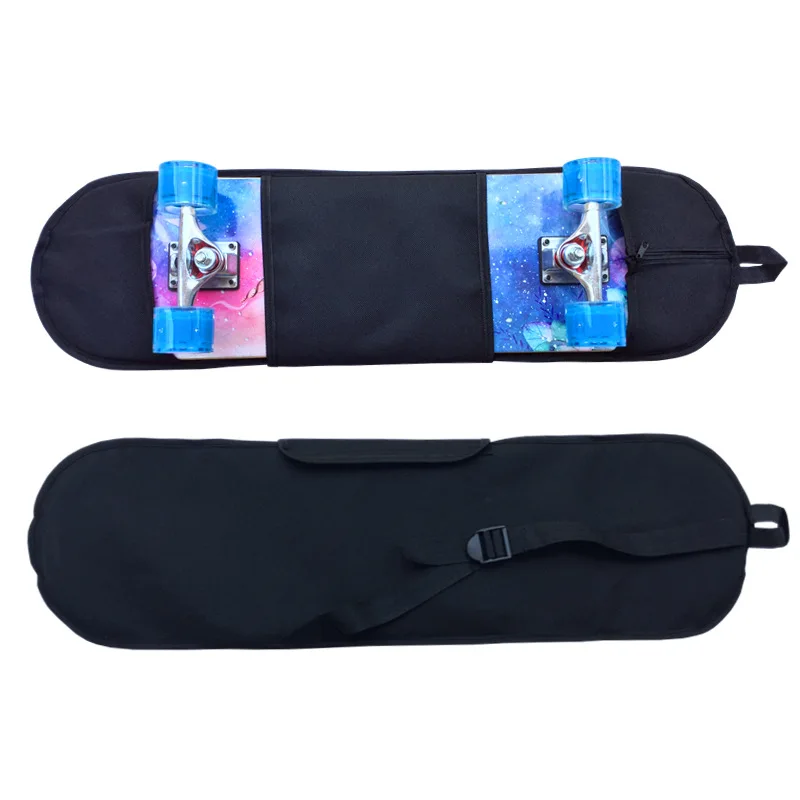 High Quality Multi-Functional Black Skateboard Bag Sports longboard Backpack Bag Carrier Holder Bag Large Capacity