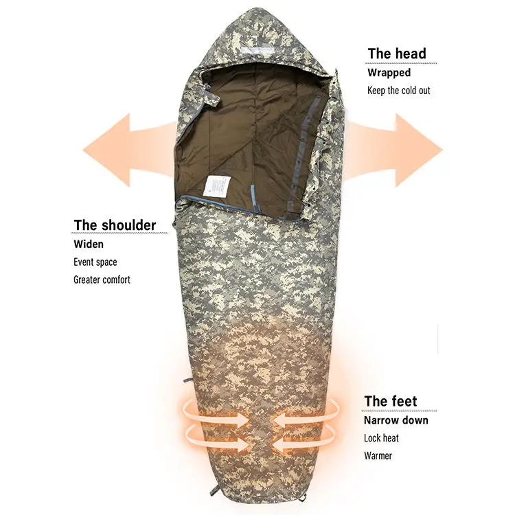 Переносной спальный мешок для кемпинга