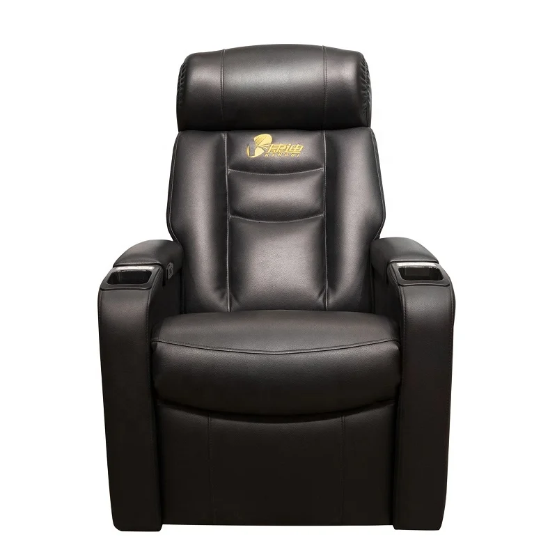 Functional Custom Leather Movie theater seat 5D Cinema Vibrating chair Seating