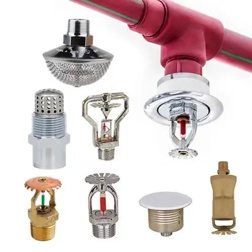 The price of a 1/2 inch worldwide standard responsive fire sprinkler with a 5 mm glass bulb for fire fighting systems
