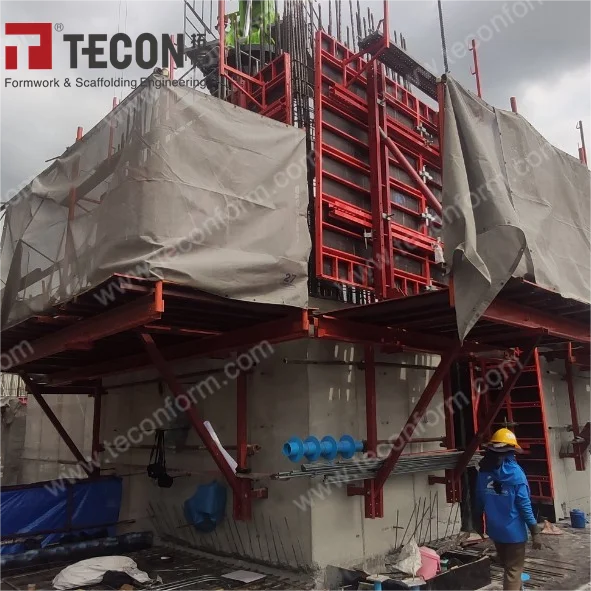 TECON Steel Panel Frame Walls and Column Formwork Powder Coated Steel Frame