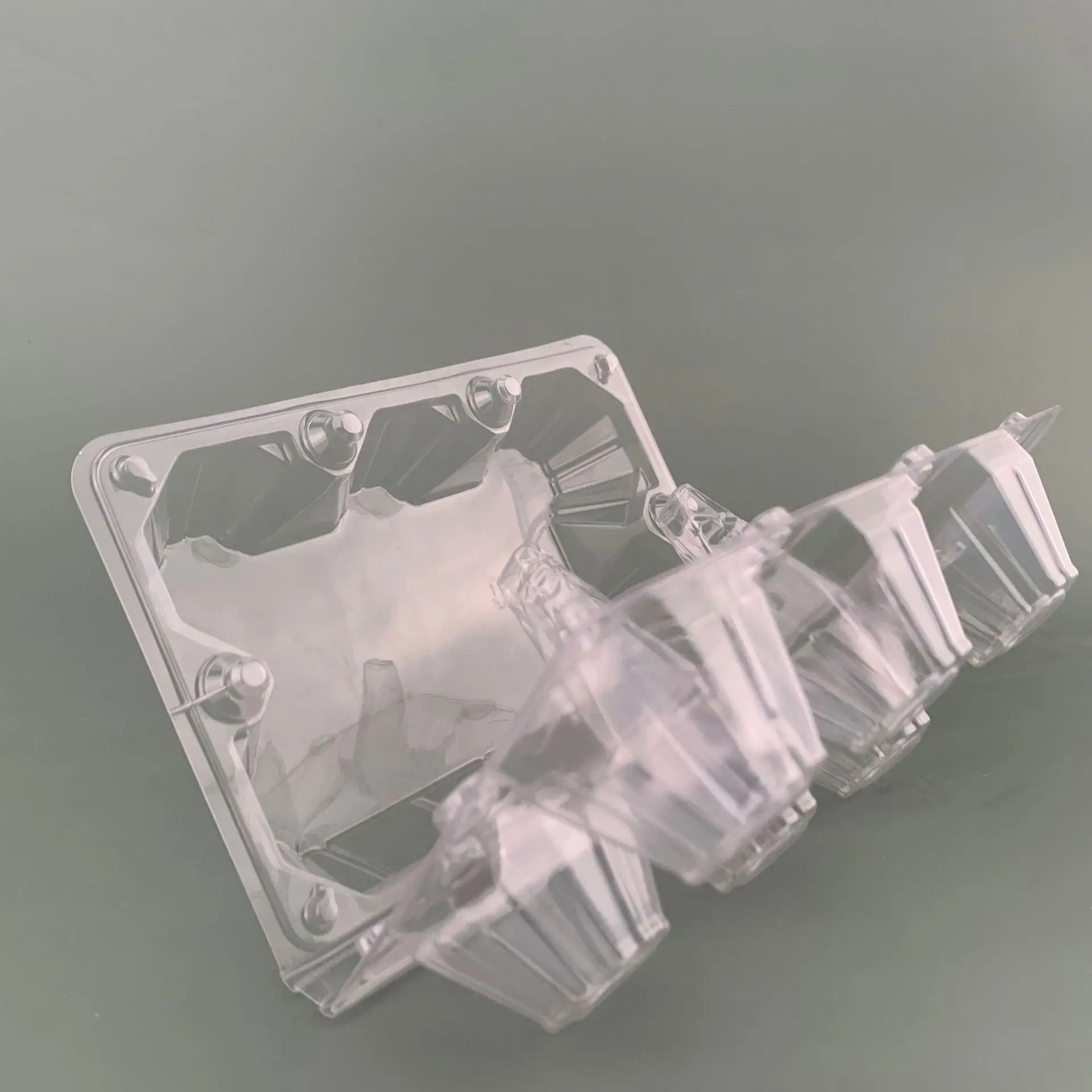 Контейнер для яиц для супермаркета, Товары в наличии, упаковка для 6 яиц, прозрачная коробка, лоток для яиц