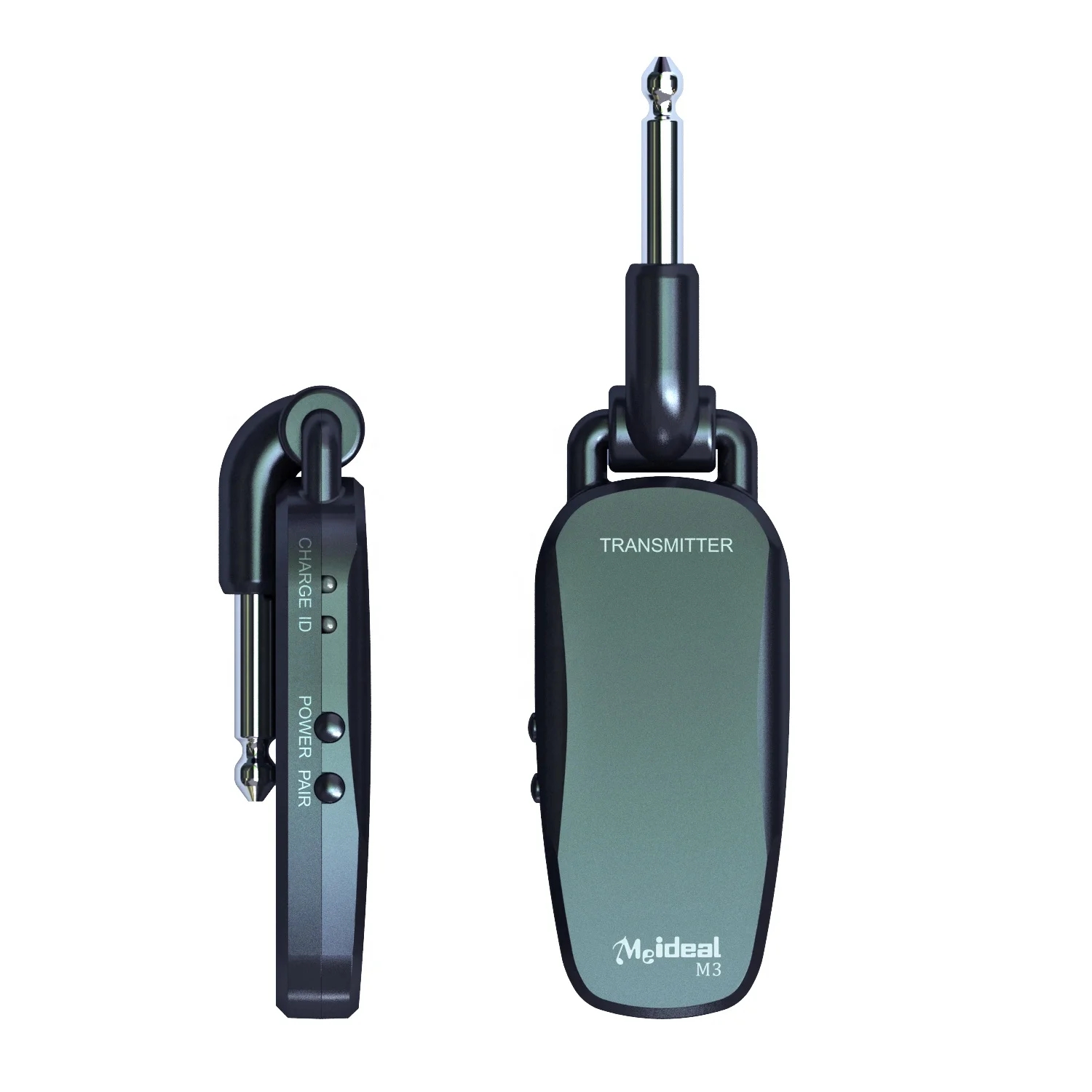 Wireless Guitar Transmitter Receiver 4 Channels UHF Digital Wireless Guitar System Built for Electric Guitar Bass Meideal