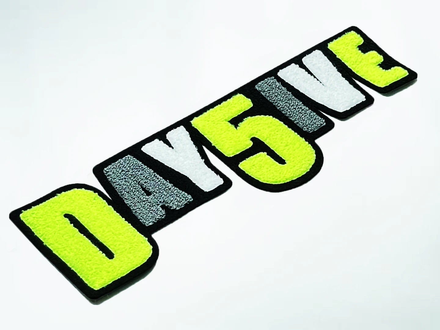 Экологичная футболка с вышивкой из синели, нашивка с вышивкой из синели на заказ