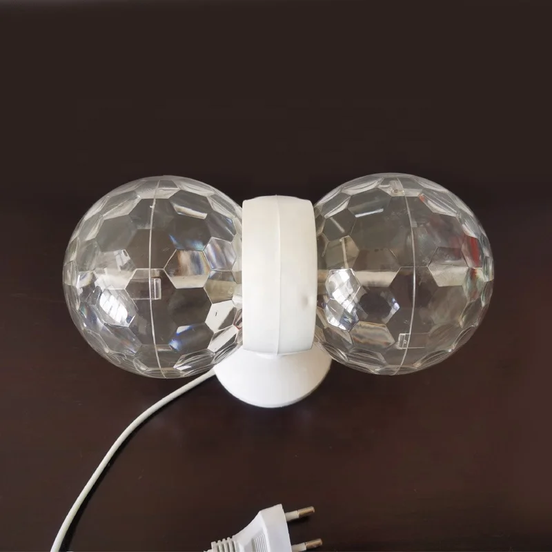 New Stage Lighting Led Moving Beam Mini Laser Light Colorful Double Disco Dancing Balls Lights RGB DJ Stage Decoration Party 80