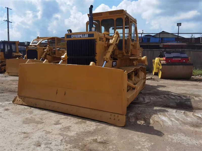 Б/у бульдозер Cat D7G CAT гусеничный трактор D7R D7H б/у Гусеничные бульдозеры на продажу