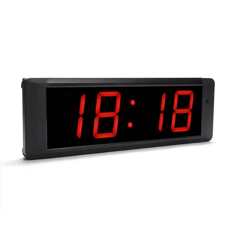 Jhering Custom Size Electronic Timing System LED gym display digital countdown stopwatch timer electric counter