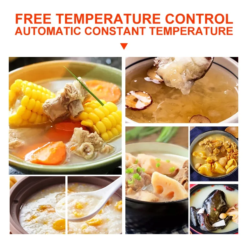 10L electric soup kettle heating soup machine warming boiling water pot commercial kitchen equipment 220v 110v