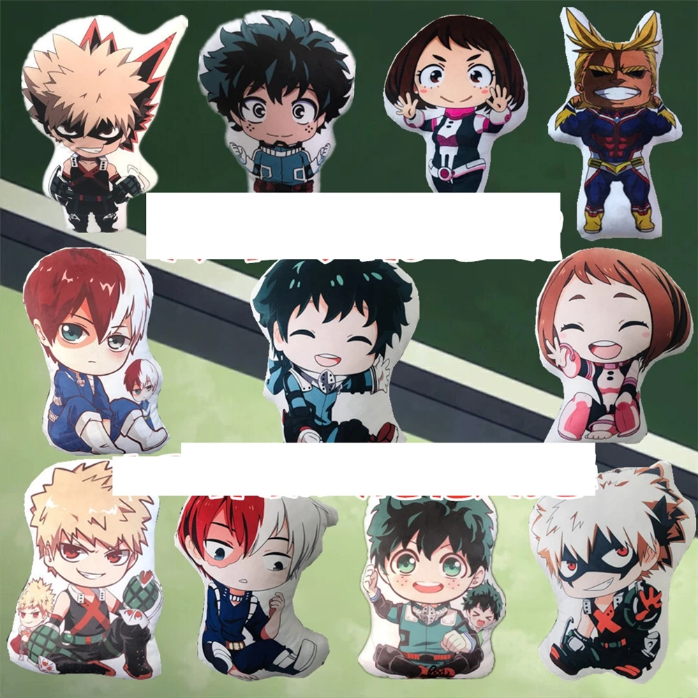 YMJ 22 Styles 40CM My Hero Academia Midoriya Izuku Bakugou Katsuki Anime Collect Plush Pillow Toy