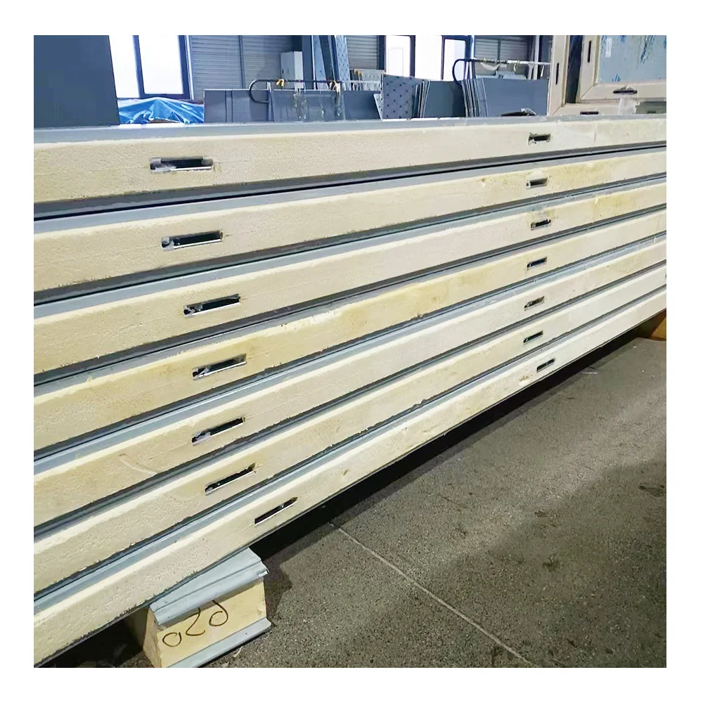 Cold Room Storage 100mm thickness PIR PU Panel with com lock