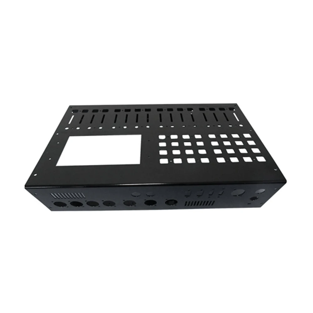 OEM/ODM Service Metal and Steel Enclosure Cabinet Housing for Display Cutting Welding Stamping with Aluminium Bending Tool
