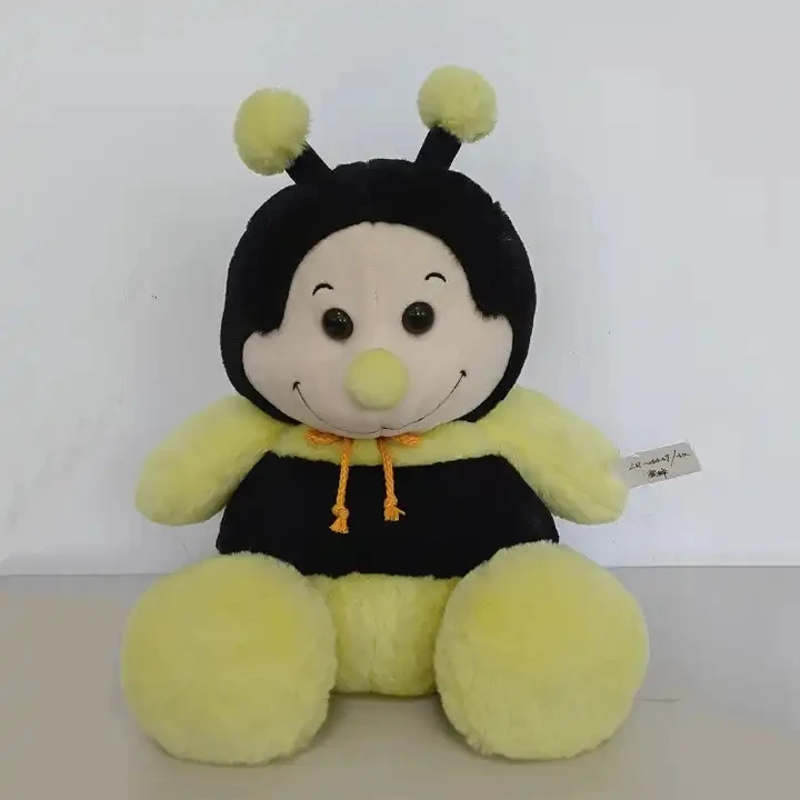 baby plush bee toy custom stuffed plush animal bright eyes bee stuffed toys small plush soft toys plush