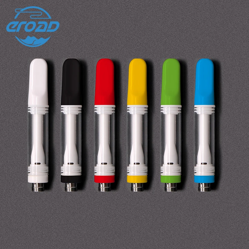 Cartridge 1.0ml Oil Tank Vaporizer Pen Refillable Custom Logo CBD Vape Pen Empty Cartridges