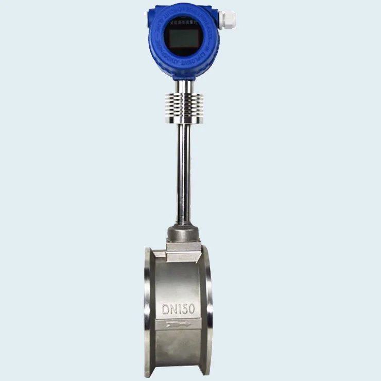 Dn100 N2 Air Gas Flow Meter Lpg Compressed Air Vortex Boiler Steam Flowmeter Price