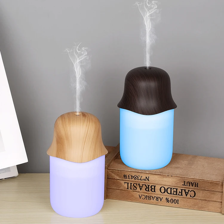 Manufacturer wholesale USB ultrasonic humidifier 7 changing Led night light electric house essential oil diffuser