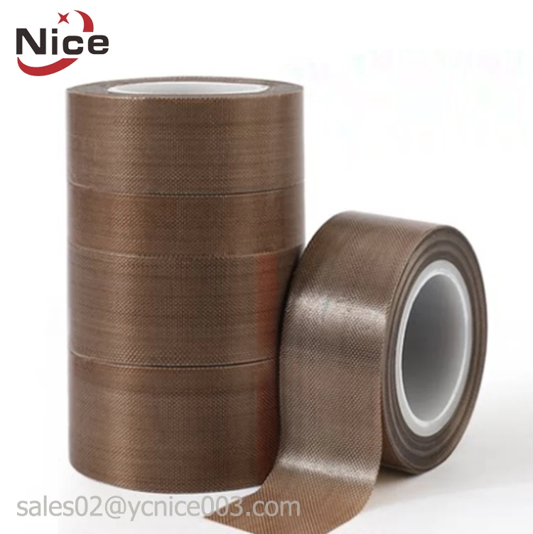 High-temperature resistant PTFE Fiberglass Glass Fabric tape