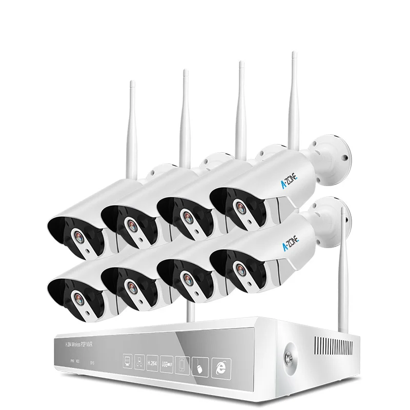 Surveillance Ip Wifi Ip67 Waterproof Portable Small Video 1080P Alarm Camara De Seguridad Security Camera Kit