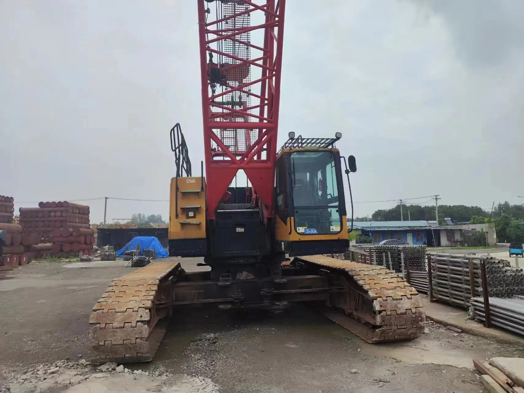 used SANY SCC750A 75 tons crawler crane used SCC750E SCC550E SCC750A SCC1000C SCC1500C crawler crane hot sale
