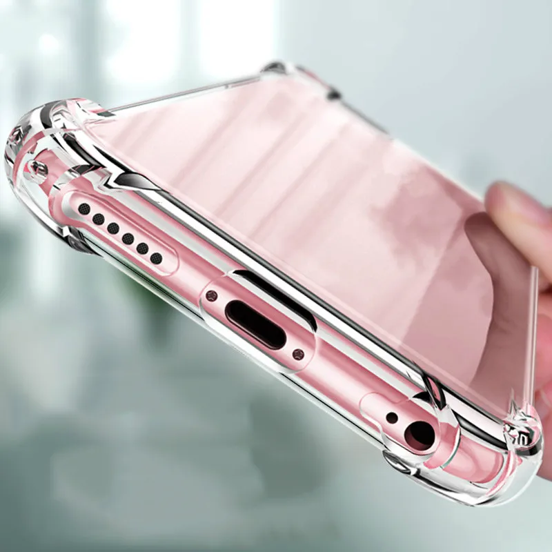 Противоударный чехол для iPhone 12 Pro 12 Pro Max, прозрачный мягкий силиконовый чехол для мобильного телефона, чехол для iPhone14 13 12 11 Xs Max
