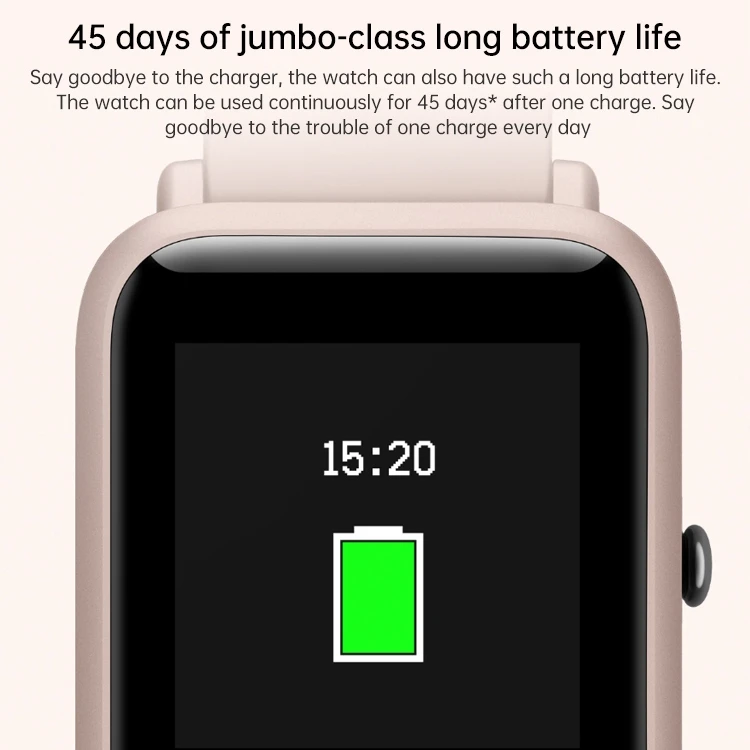 China Manufacture Youpin Amazfit Lite NFC Sport Modes 3ATM Waterproof 1.28 inch Transflective Screen Smart Watch