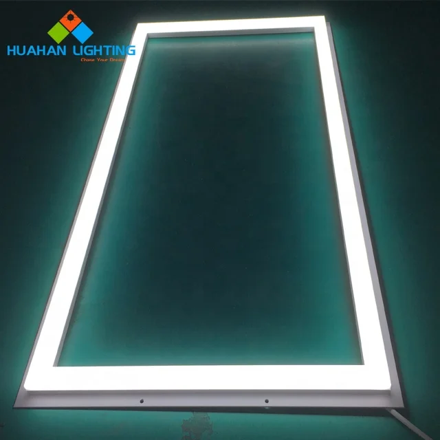 1200X600mm 2x4 led panel light edge lit aluminium flat LED frame Panel Light