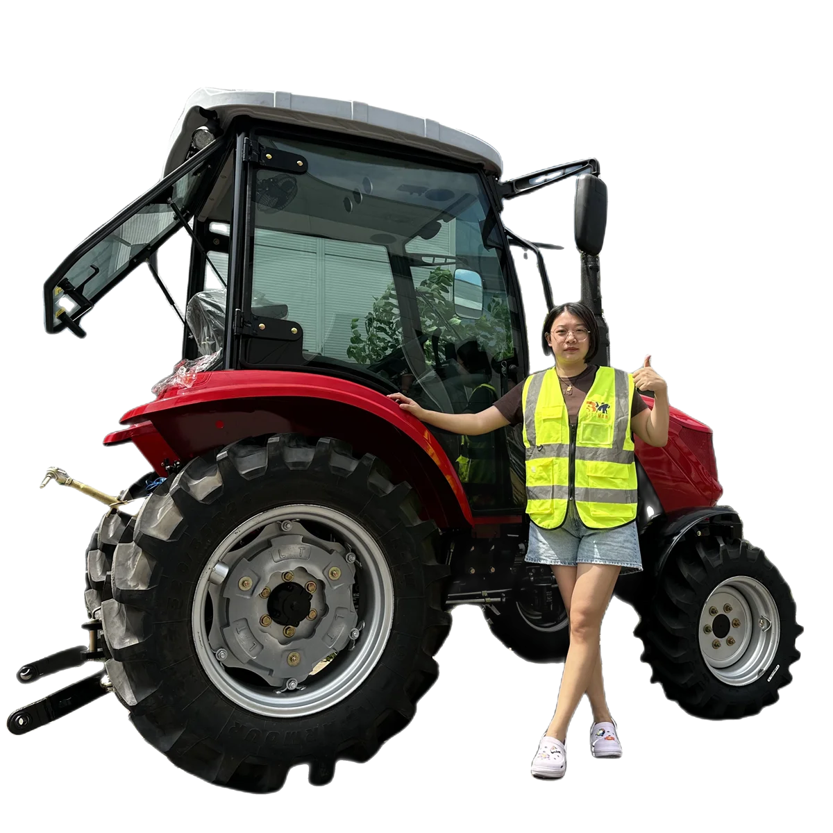 Multifunctional 4x4 50 hp compact agriculture and farming equipment tractor  machinery prices