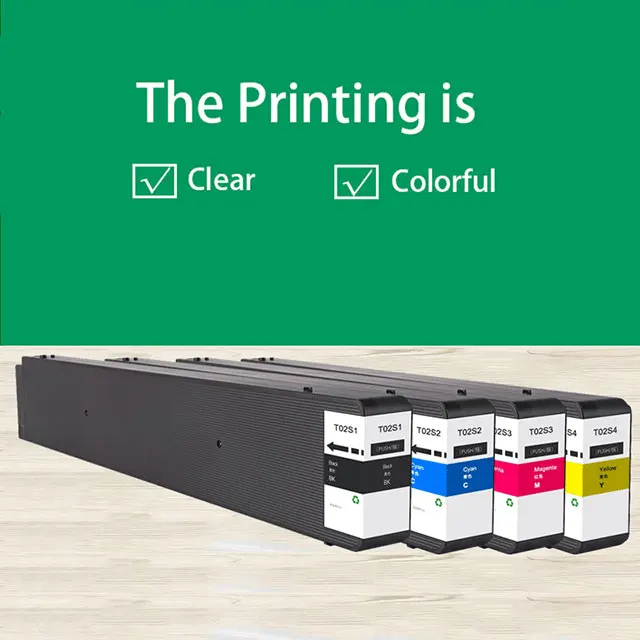 Premium Compatible Color Inkjet Ink Cartridge T02s1 T02s2 T02s3 T02s4 For Epson Workforce Enterprise Wf-c20750 Printer
