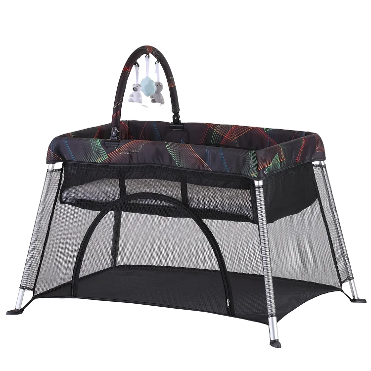 Newborn Baby Playpen Travel Cot Baby Crib Portable Child Toddler Cot Portable Safety Baby Bed