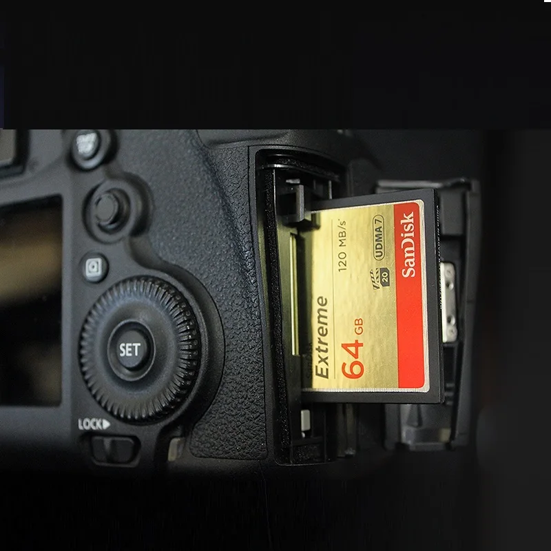Original Sandisk Extreme Flash Memory Card 32gb 64gb 128gb 120mb/s Cf Card Flash Card Memory Carte Memoire For Camera