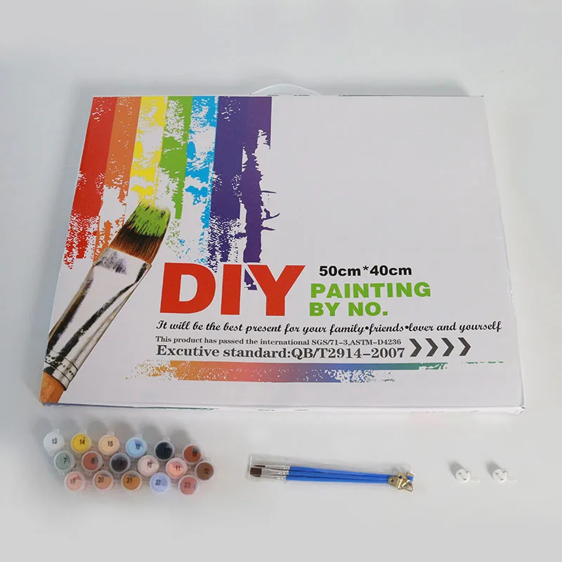 High quality cheap customize painting painting by numbers for Home Deco