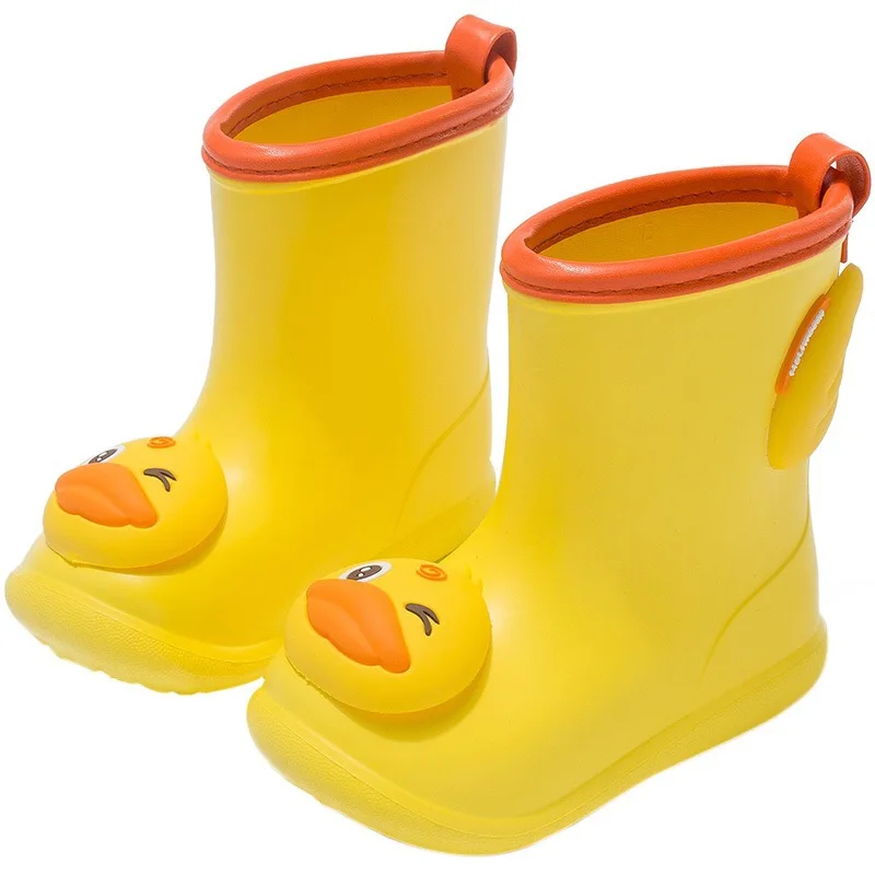 Children Rain Boots Boy Anti Slip Cute Light Summer Children Water Shoes Baby Rain Boots Girl Rain Boots For Kids Rubber