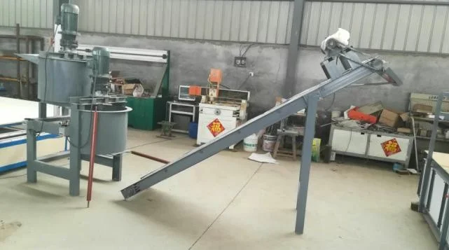 Dry Mortar Mixer Machine EPS Foam Coating Machine EPS Cornice Coating Machine Production Line