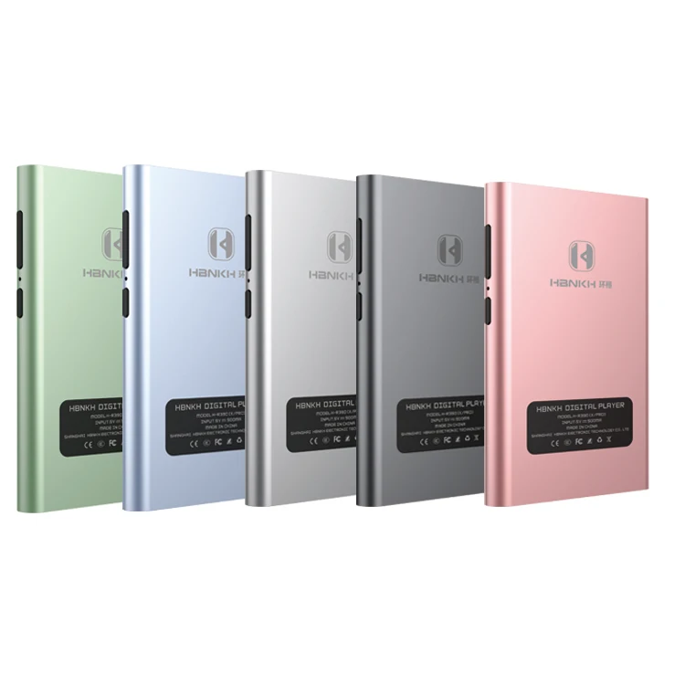 2024 top selling customizable touchscreen hifi Mp3 player with SD card slot