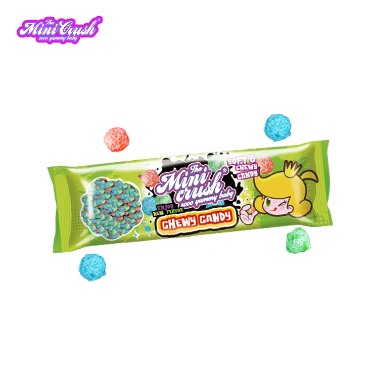 Chewy Jelly Bean fruit sweets soft bits gummy candy