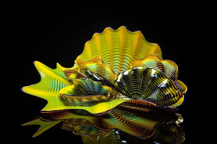 Nordic Style High Quality Murano Glass Bowl Hand Blown Colored Glass Decoration for Home Decor