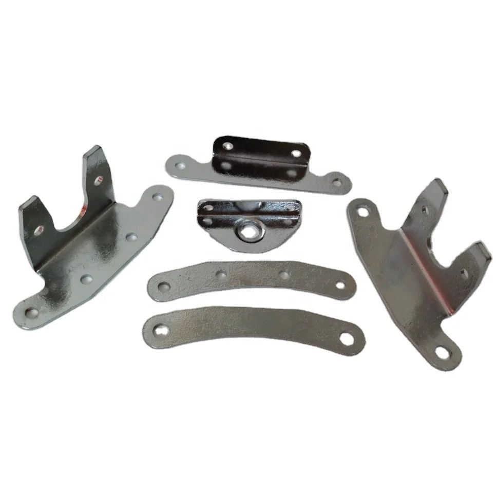 customized stamped bending fabrication sheet metal nickel plating stamping laser cutting sheet metal stamping parts