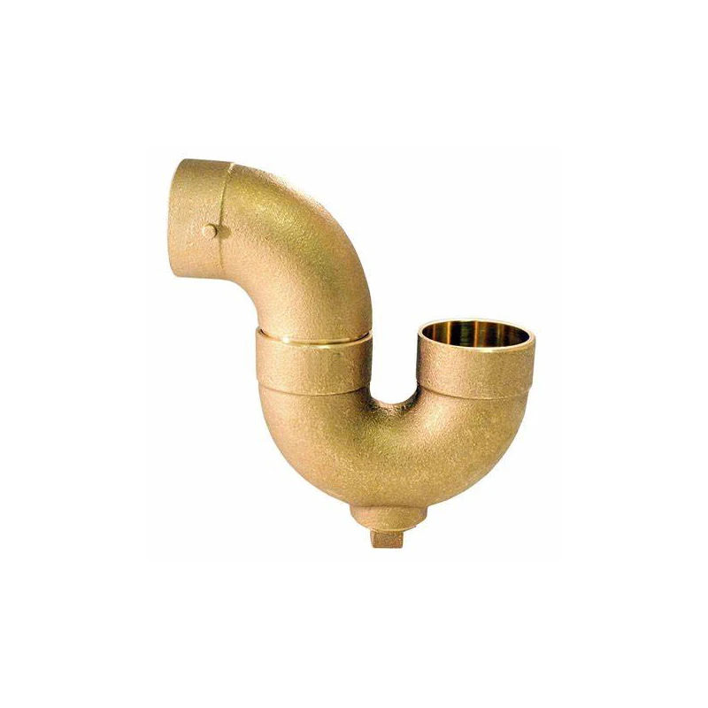 Cast Brass Lavatory Basin Sink Trap Siphon P-trap Drainer