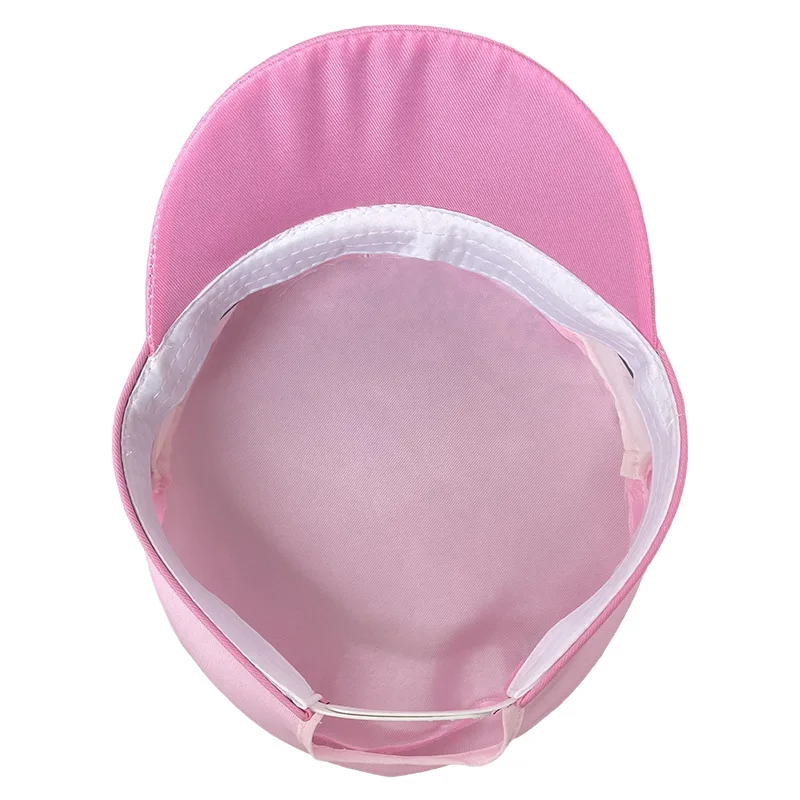 New Fashion High Quality  Pink Yacht Hat Wholesale Sailor Elastic Custom Captain Hat