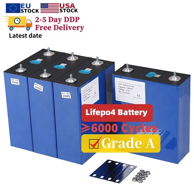 Lifepo4 EU Stock 3.2V lfp 280Ah Lifepo4 Battery 320Ah lf280k Grade A 280 Ah Lifepo4 Batteries For Energy Storage System
