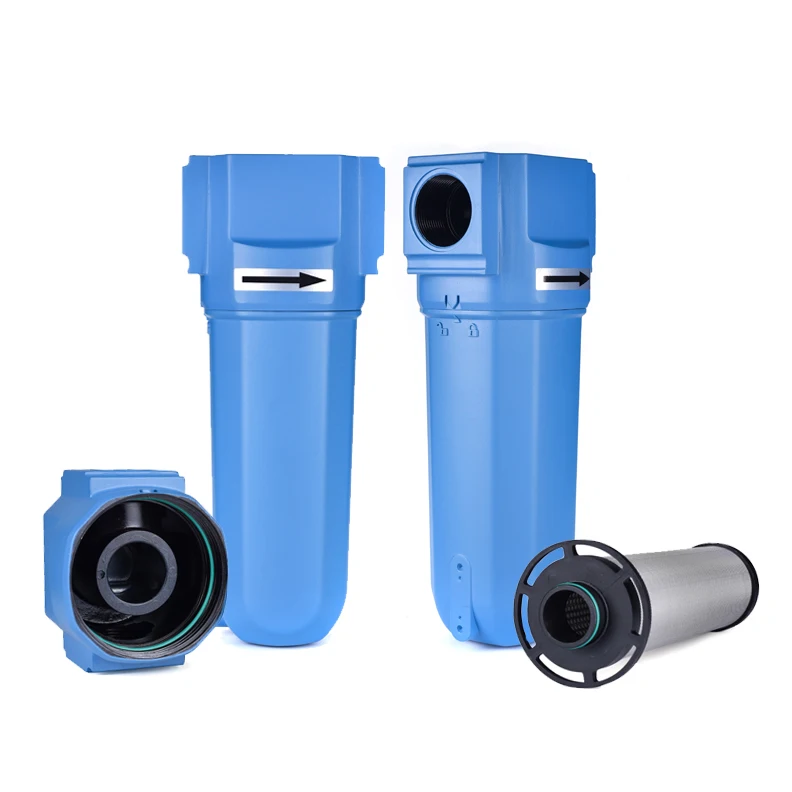 100 CFM and 0.003 ppm Activated Carbon Compressed Air Filter