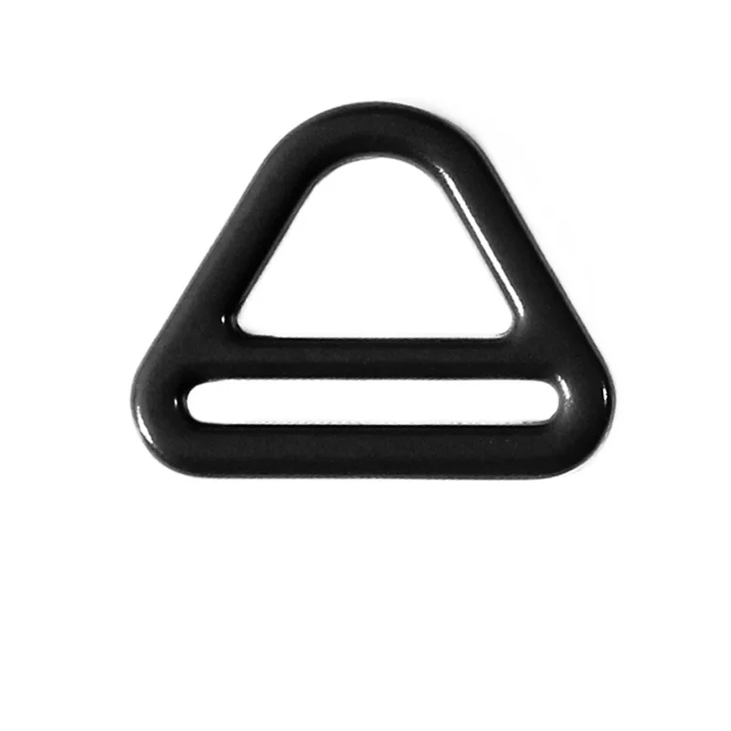 39MM Triangle Belt Buckle Head Smooth Buckle zinc Alloy Adjustable Nylon Triangle Buckle Belt Accessories