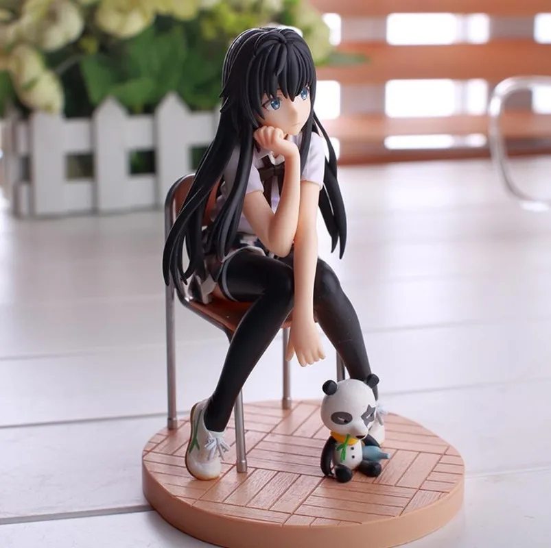 14.5cm Yukinoshita Yukino Anime Action Figure Toys My Teen Romantic Comedy PVC Collection Figures Toys Car Decoration Kids Gifts