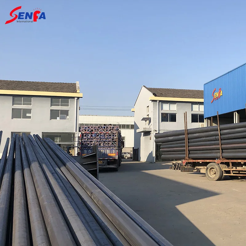 Q235 Steel Lamp Post 5-15m Galvanized Traffic Street Light/Lighting Pole