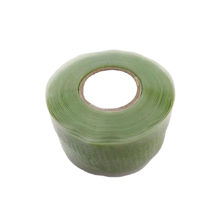 Self fusing fiberglass tape/silicon rubber self adhesive tape