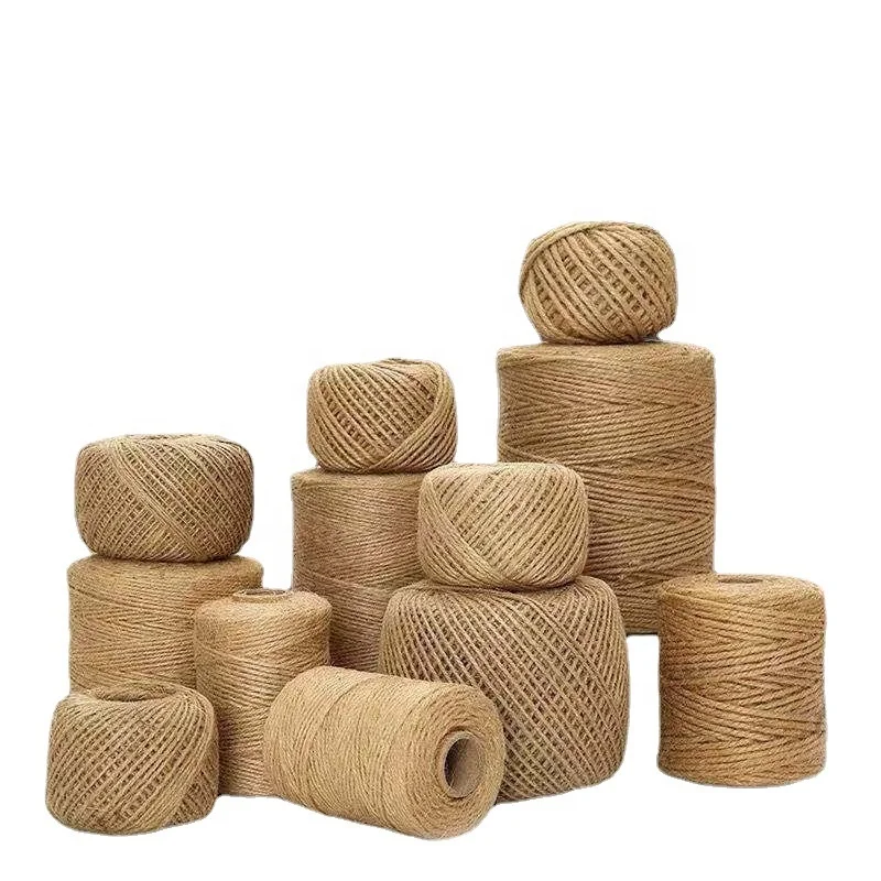 1-30mm thick jute store store decoration woven rope crafts lighting decoration DIY jute thread