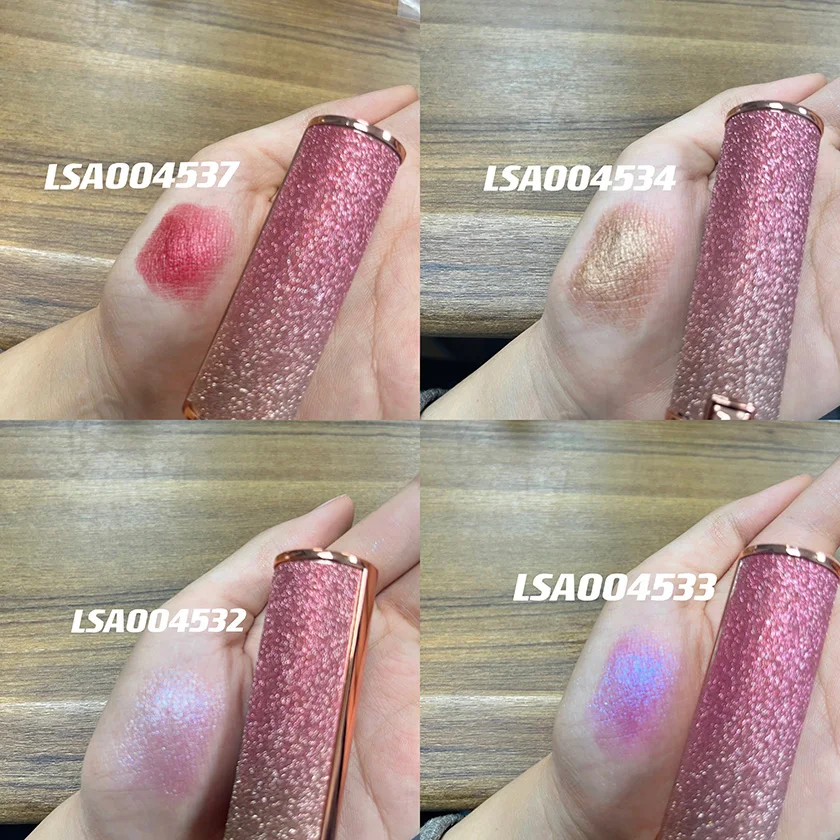 Private Label Luxury Natural Vegan Girls Sparkle Lip Balm Shimmering Shiny Glitter Pink Purple Gold Diamond Hydrating Lipstick