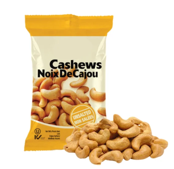 Unsalted - Hot Selling 2021 Healthy Snacks Nuts and Dried Cashew Nuts Unsalted