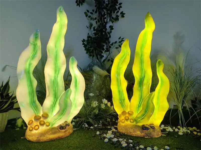 Yeenoo garden landscape sea glass lamp waterproof 10w white warm-white fiberglass simulation sea world lighting decor for park